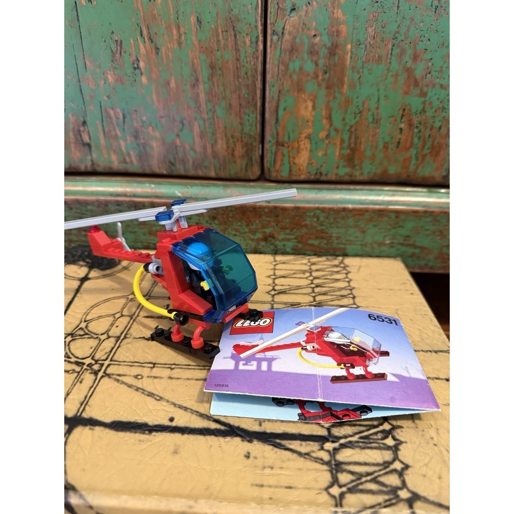 Lego 6531 FLAME CHASER HELICOPTER  With Manual No Box